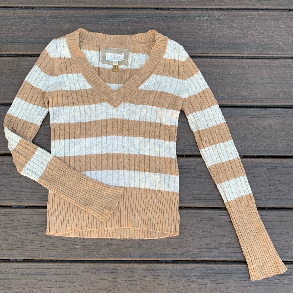 American Eagle Cable Knit Sweater